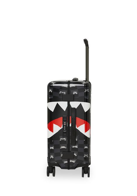 Trolley con shark mouth SPRAYGROUND | 910CL307NSZGRAY PEEINGCHARACTER CHECK CAR